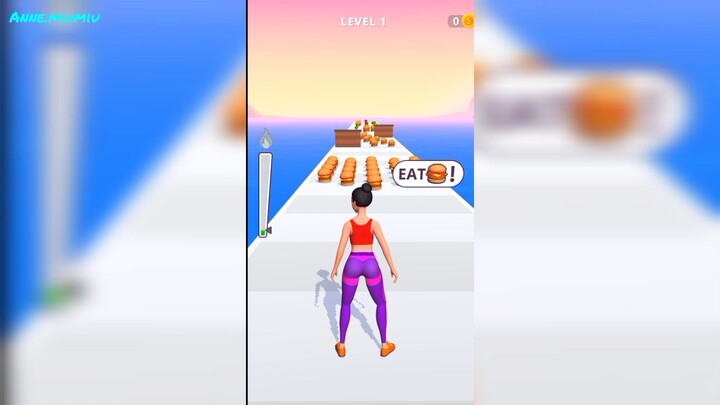 TWERK GAME 3D (lev.1-5)  - Android & ios Gameplay #1