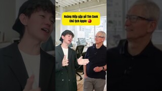 Hoàng Hiệp gặp gỡ Tim Cook Chủ tịch Apple 🍎