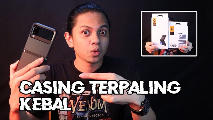 UNBOXING TOUGH ARMOR PHONE CASE SPIGEN SAMSUNG GALAXY Z FLIP 3 [ MALAYSIA VERSION ]
