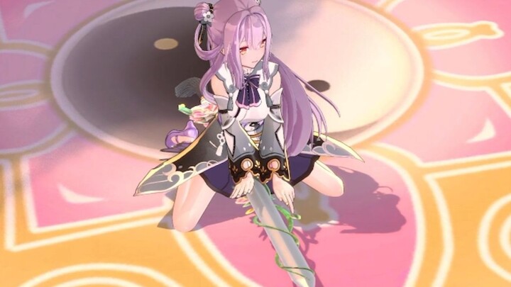 Her sword-wielding...seems a little weird?