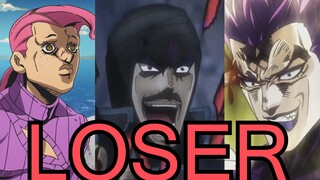 【Jojo Mashup】The Three Antogonists Singing "Loser"