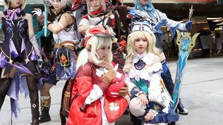 The most dazzling Genshin Impact group at Chengdu Comic Con