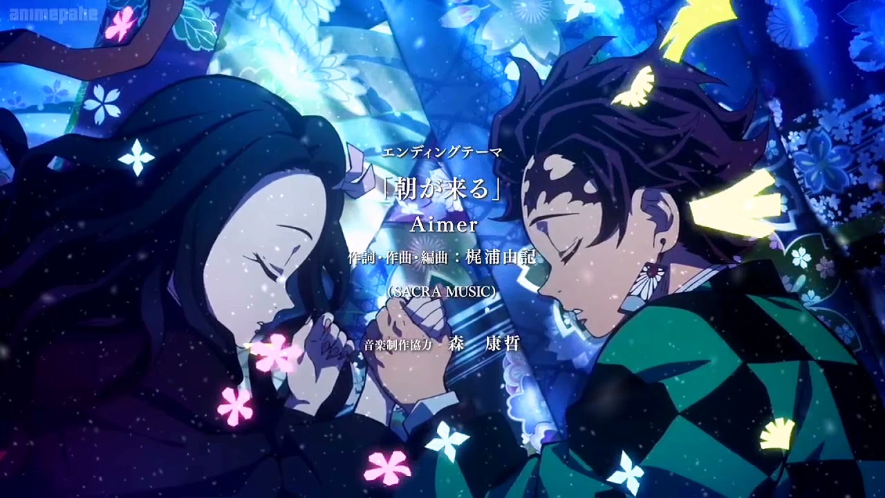 Demon Slayer: Kimetsu no Yaiba  season 2 ending song by Aimer