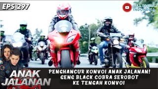 PENGHANCUR KONVOI ANAK JALANAN! GENG BLACK COBRA SEROBOT KE TENGAH KONVOI - ANAK JALANAN