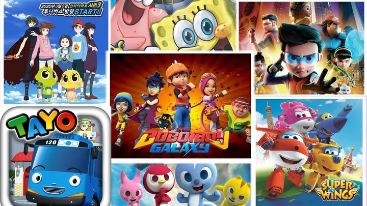 🎤 Kumpulan Kartun/Animasi Terbaru & Terpopuler | Versi Lagu | Ada Boboiboy, Shinbi's House
