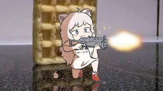 【獅白ぼたん】ししろん waffled