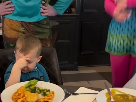 Cute Baby Celebrates a Birthday...