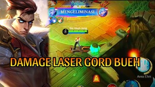 DAMAGE LASER MEMATIKAN