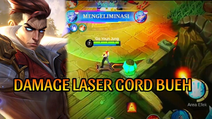DAMAGE LASER MEMATIKAN