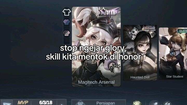 skill mentok di honor😵‍💫