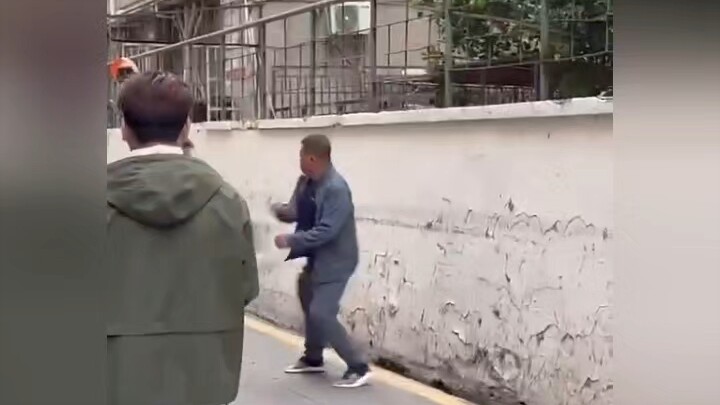 Feels like the young guy is already holding back a lot!