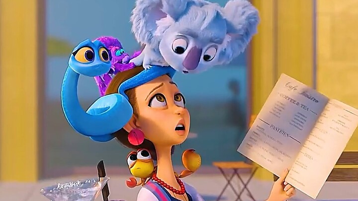 Cuộc phiêu lưu lớn của Koala 1. Cậu bé rơi xuống hồ cá sấu, cá sấu muốn cứu cậu nhưng lại bị người t