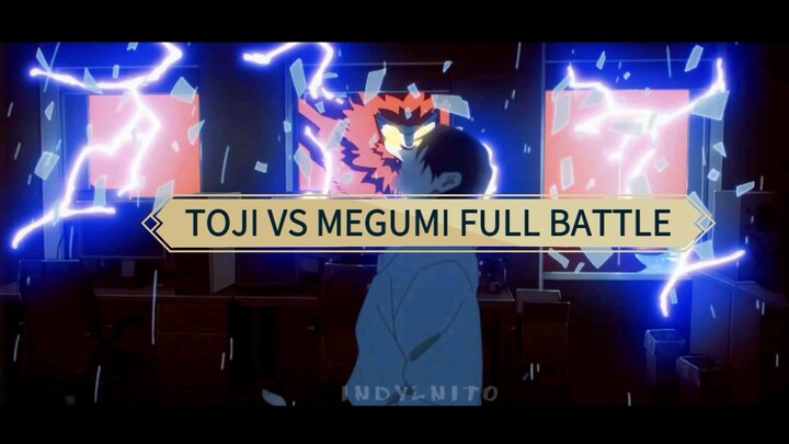 Toji VS Megumi FULL BATTLE (eps. 16 - season 2) music: supermassive black hole BY MUSE