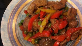 CHICKEN LIVER AND GIZZARD IN SAUCE | SINARSAHANG ATAY-BALUNBALUNAN NG MANOK | Pepperhona’s Kitchen