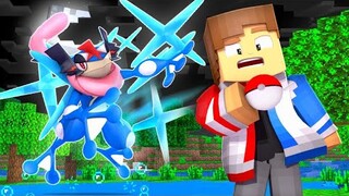 Catching *Rare* ASH GRENINJA in Minecraft Pixelmon!