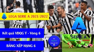 Tin Bóng Đá Kết quả bóng đá VĐQG Ý Vòng 6, Bảng xếp hạng I Serie A 21/22