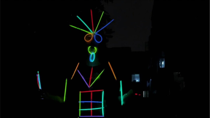 No more worrying about scaring people when you take your dog out at night!