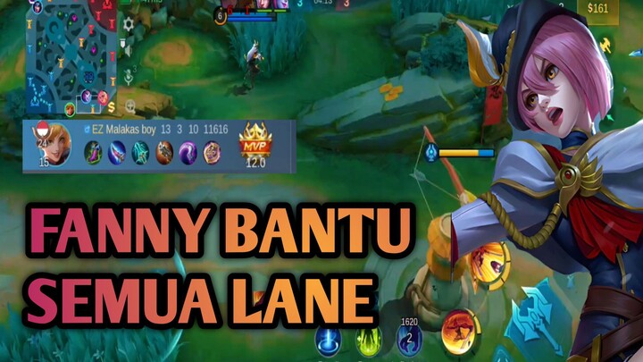 DISAAT MUSUH LENGAH, FANNY BERAKSI | GAMEPLAY MLBB
