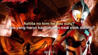 DOA - Eiyuu (Ultraman Nexus Opening 1) Lyrics Sub Indonesia