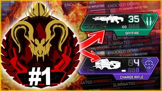 NEW APEX RANK #1 shows why SPITFIRE & CHARGE RIFLE is broken after update! - APEX Legends Season 13