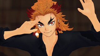 エンヴィーベイビー 【お着替え：煉獄杏寿郎】【鬼滅のMMD・demonslayer】