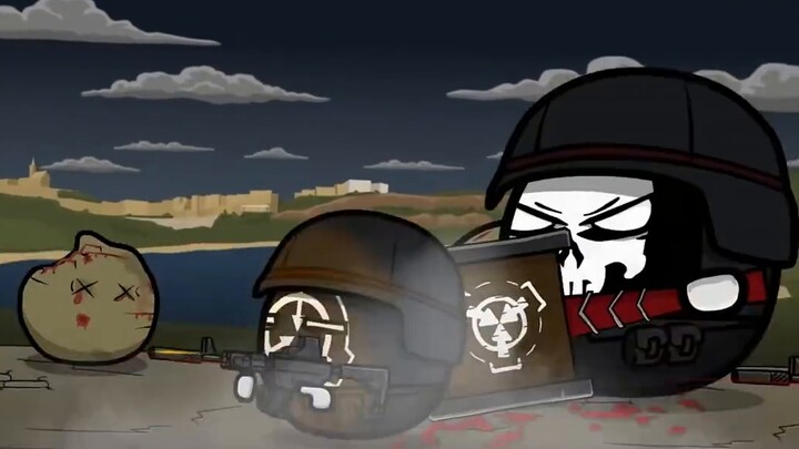 Zombie Polandball: The mysterious organization counterattacks the zombies