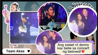 CONCERT NI BELLE NA BELOVED ANG GANDA! DONNY NAKAKAKILIG! || TEAMAKEE