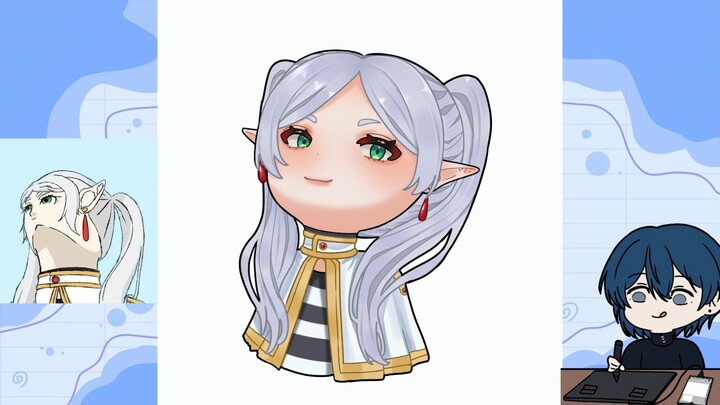 Ikut Join Trend Frieren, tapi Versi Chibi 🤍
