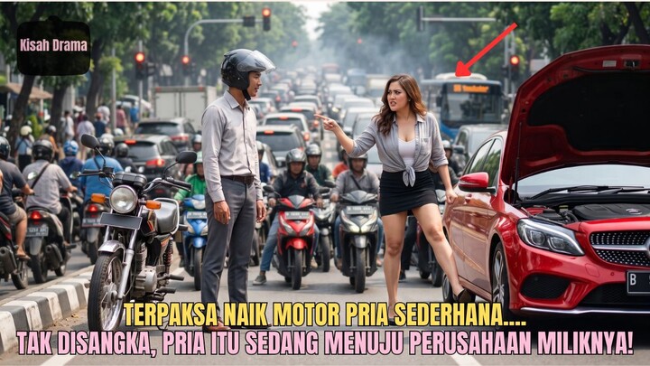 Hina Pengendara Motor Tua, CEO Cantik Ini Syok Saat Tahu Siapa Pelamar Kerjanya!