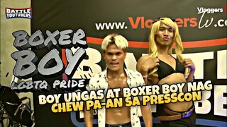 Battle of the Youtuber Presscon, Suntukan ng mga Sikat2, Boxer Boy Vs Boy Ungas  #makagago