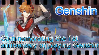 Commemorating the 1st anniversary of playing Genshin