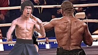 Trận Đấu Nảy Lửa Giữa Lý Tiểu Long VS Huyền Thoại Boxing Lực Đấm 500Kg MIKE TYSON ?