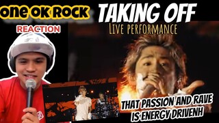 ONE OK ROCK | Taking Off  -  |離陸 Official Video (from Field of Wonder at Stadium)   REACTION