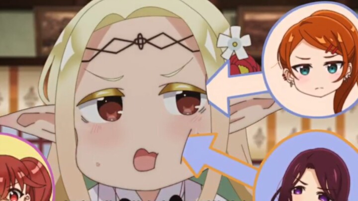 "Even though he was the victim, he was attacked by everyone. The elf is crying~"