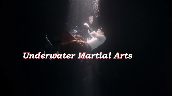 [Sports]Chinese kungfu & weapon fight under the water