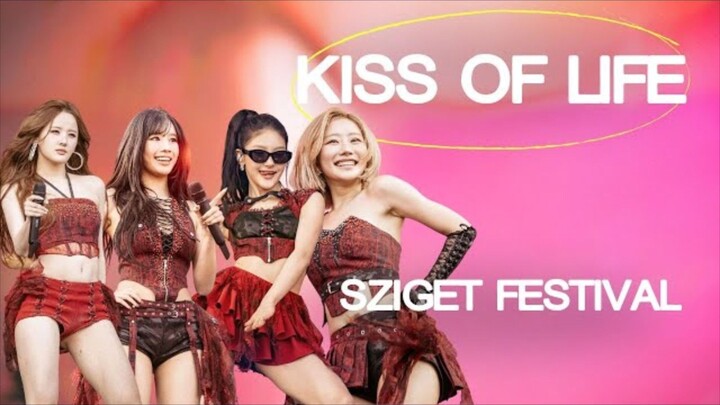KISS OF LIFE Live at SZIGET Festival 2025