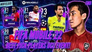 FIFA Mobile 22 Indonesia Best Pick Players | Kartu Midfielder Terbaik Di UCL?! Siapa Yang Worth!?