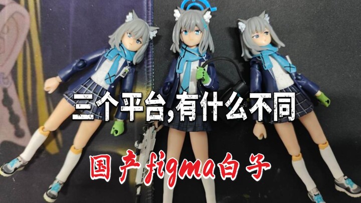 祖国版figma白子，三个平台各有什么不同