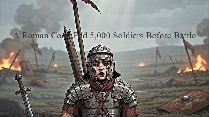 一个罗马厨师在战斗前夜喂饱了5000名士兵 | A Roman Cook Fed 5,000 Soldiers Before Battle