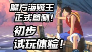 具体什么抽卡形式？会出哪些角色？段位怎么命名？魔方海贼王首测初步体验？把想讲的都讲一遍【航海王壮志雄心/魔方海贼王】