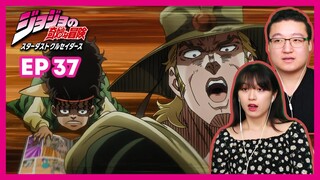 BOINGO ABSOLUTE FUTURE | Jojo's Bizarre Adventure Couples Reaction Part 3 Episode 37 / 2x37