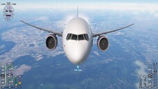 Airplane Boeing 777-300 flight in Microsoft Flight Simulator 2024