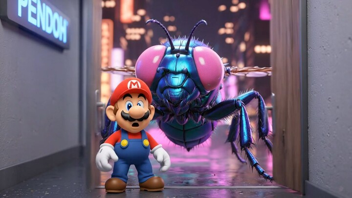 action Sonic vs the Fly