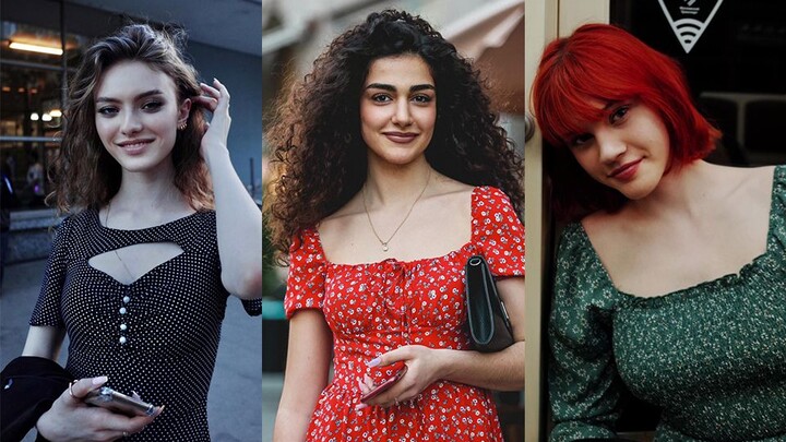 【صور شوارع روسية P17】 تنورة مزينة بالأزهار والصيف | Semkavkvadrate