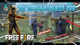 TINGGAL 1 ORANG MATIIN MUSUH PAKE KATANA!!! BOOYAH!- Garena Free Fire Indonesia