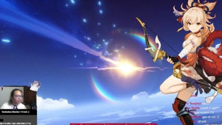 🎬 [Highlight] Gacha Banner Yoimiya The Power Of Single Pull | Genshin Impact Indonesia