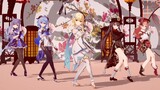 [MMD·3D] [Genshin Real Time Rendering/4K] Dance with flowers and moon