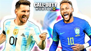 NEYMAR E MESSI PODE VIR NO COD MOBILE COPA DO MUNDO FIFA WORLD CUP - CALL OF DUTY MOBILE