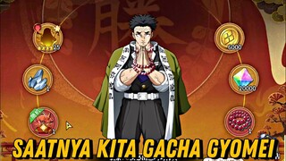 GACHA BANNER GYOMEI & CARA UNTUK MENDAPATKAN GYOMEI - DEMON SLAYER BLADE OF HASHIRA