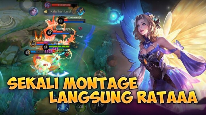 SEKALI MONTAGE LANGSUNG RATAAA - Mobile Legends